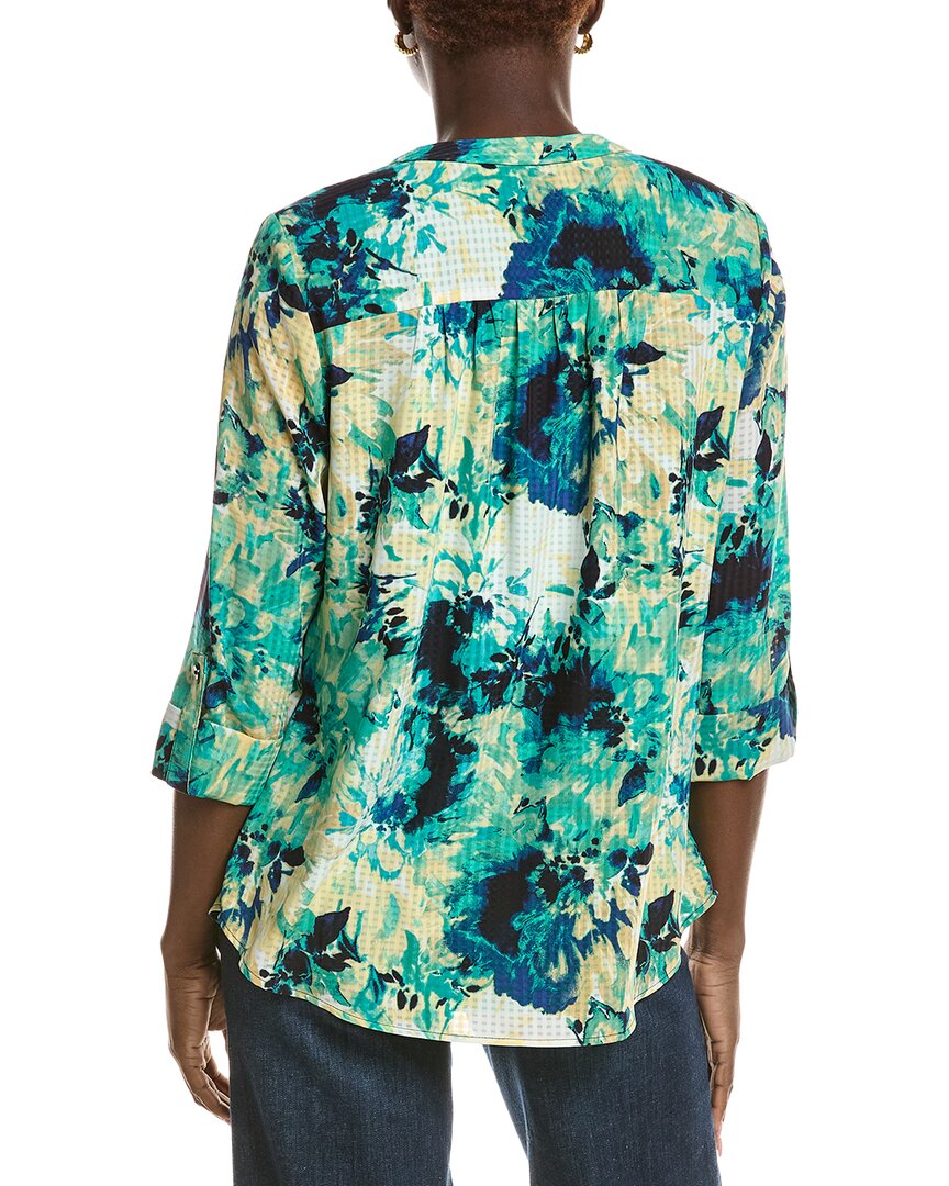 Jones New York 3/4 Sleeve V-Neck Tunic