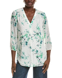 Jones New York 3/4 Sleeve V-Neck Tunic