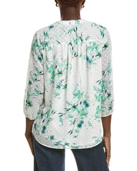 Jones New York 3/4 Sleeve V-Neck Tunic