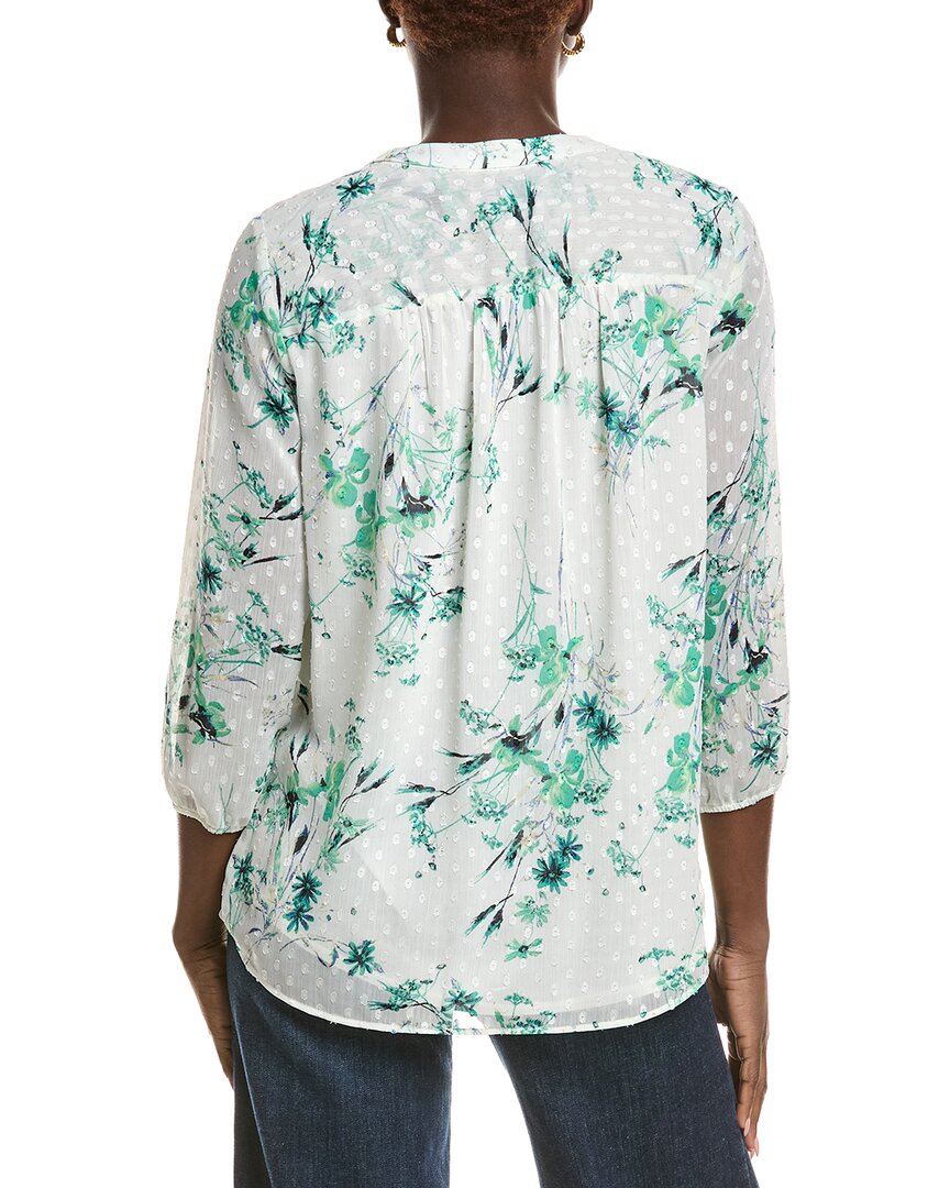 Jones New York 3/4 Sleeve V-Neck Tunic