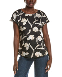 Jones New York Button Detail Blouse