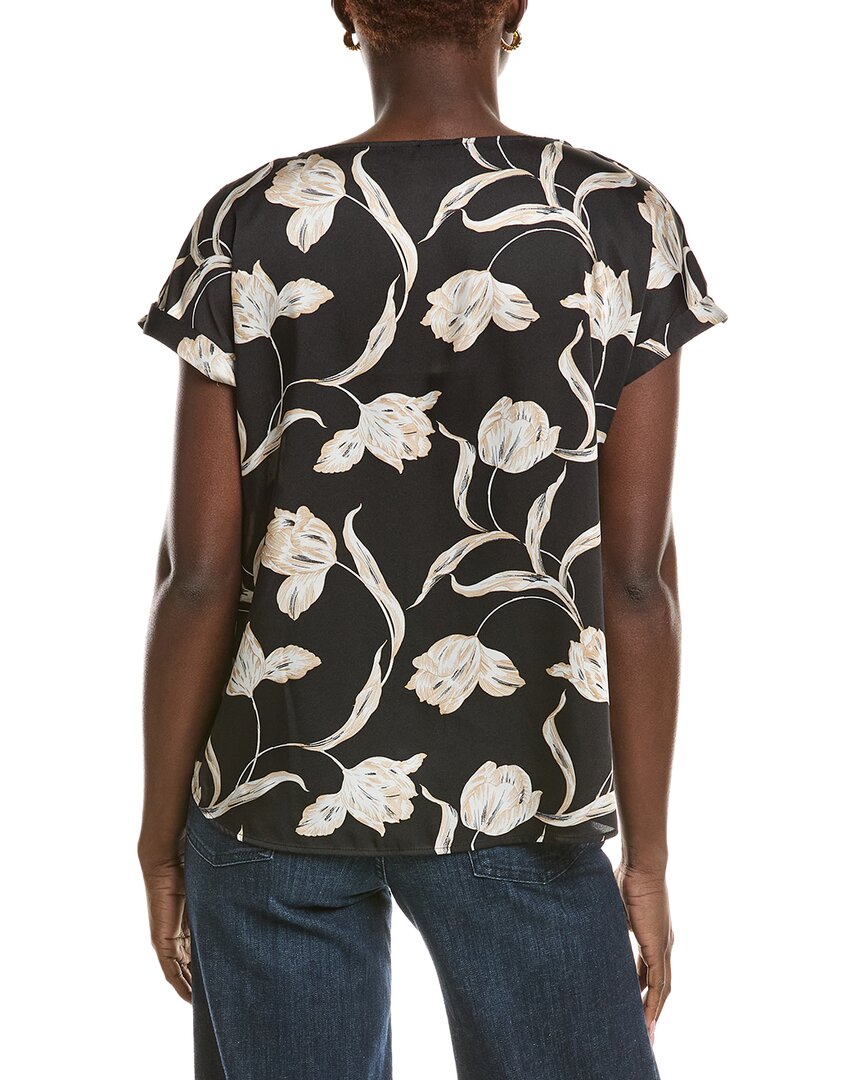 Jones New York Button Detail Blouse