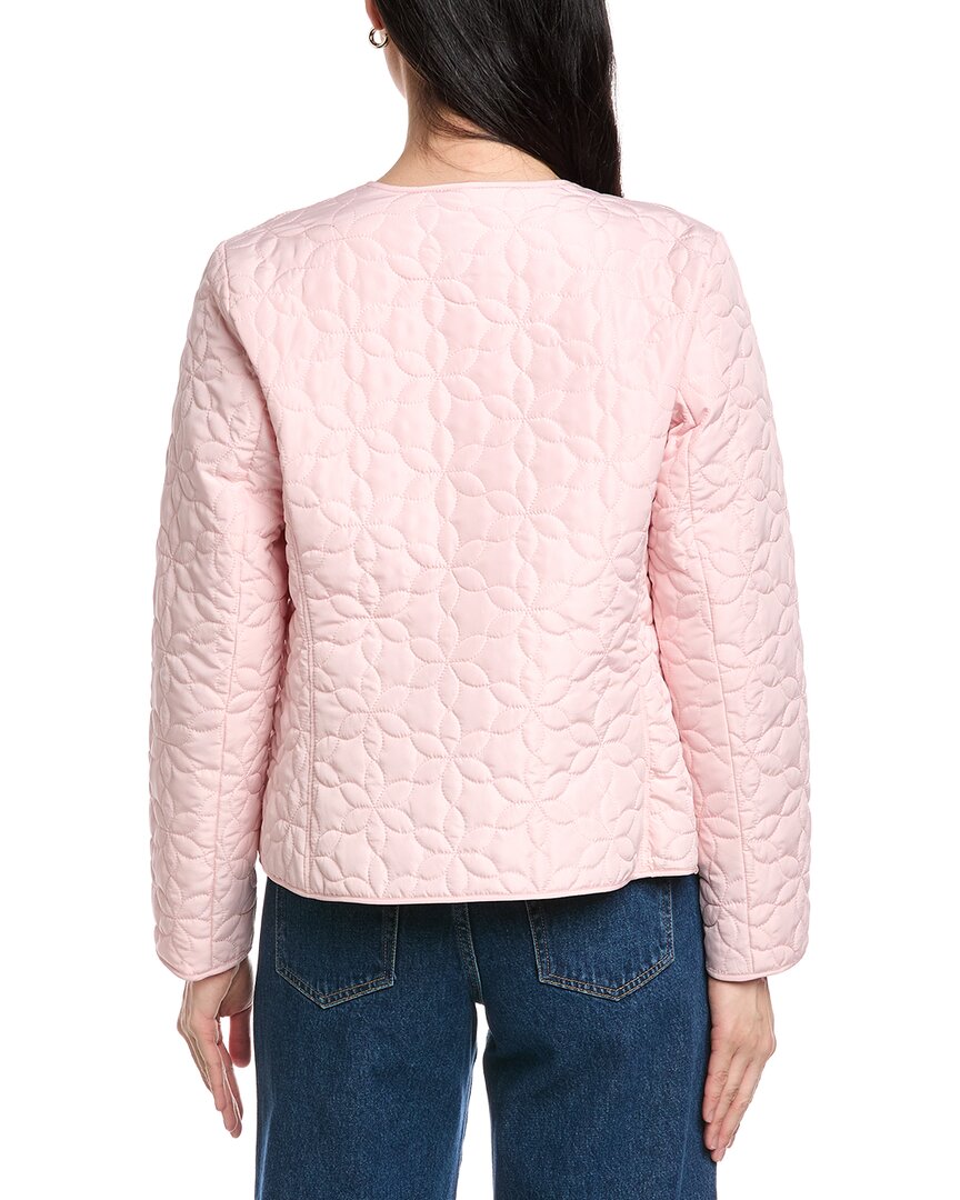 Jones New York Quilted Snap Front Jacket