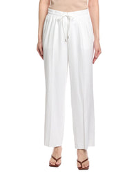 Jones New York Drawstring Linen-Blend Pant