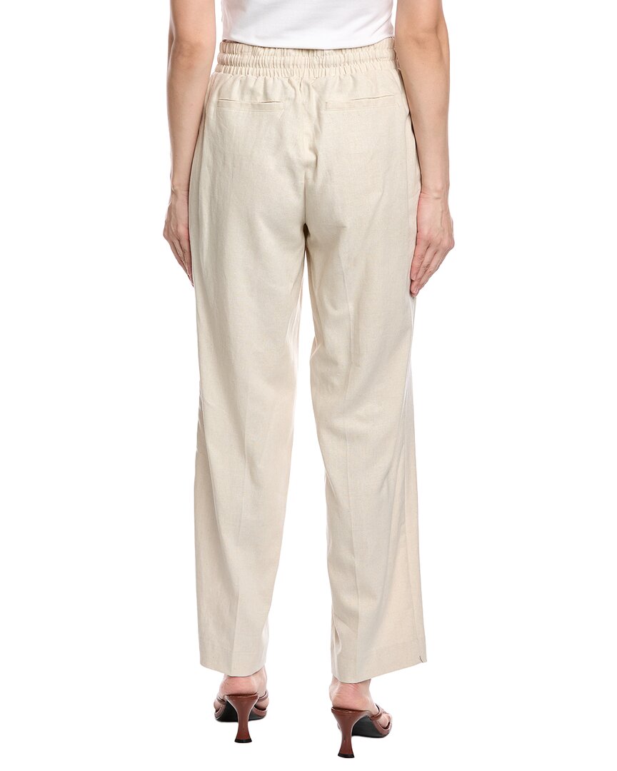 Jones New York Drawstring Linen-Blend Pant