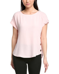 Jones New York Button Detail Blouse