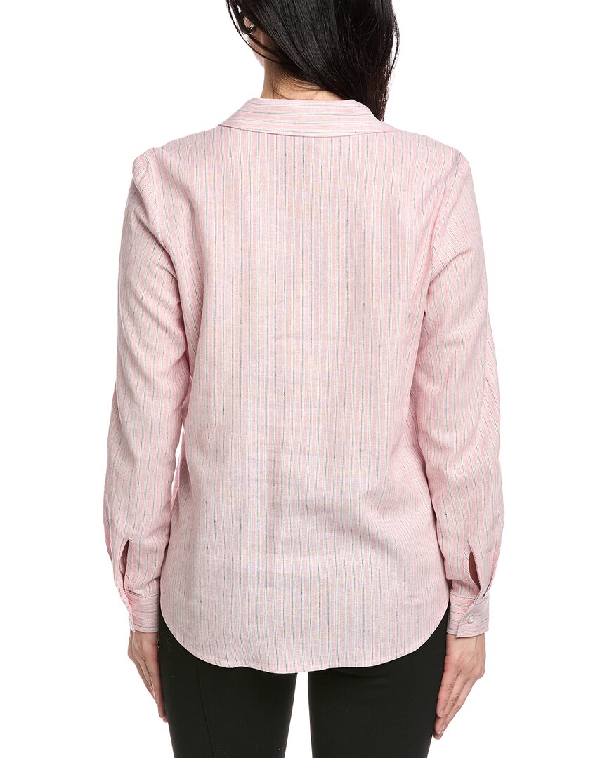 Jones New York Y-Neck Button Front Tunic