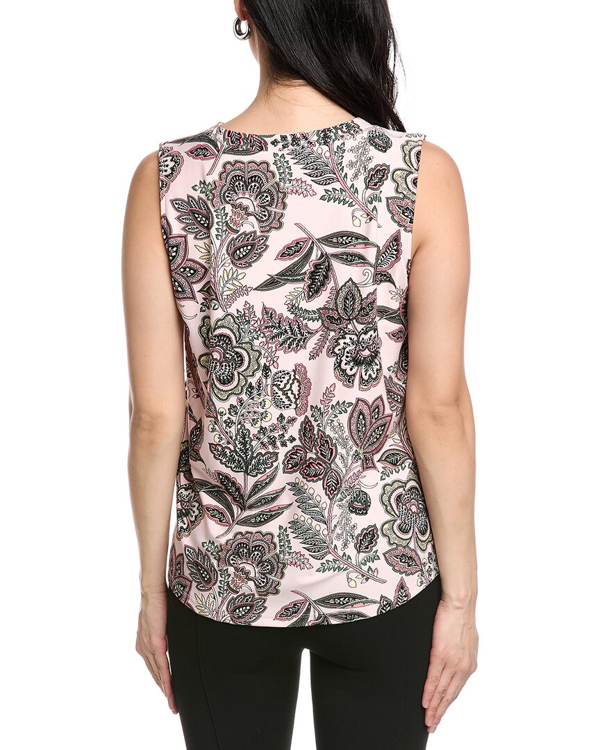 Jones New York Printed Tank Shirt
