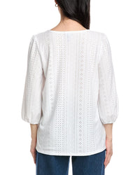 Jones New York 3/4-Sleeve Tunic
