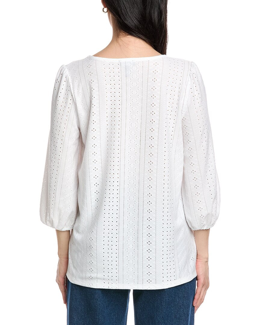 Jones New York 3/4-Sleeve Tunic
