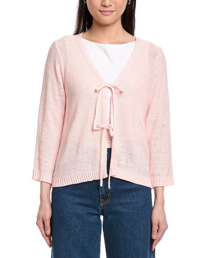 Jones New York Tie-Front Cardigan
