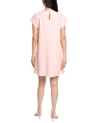 Jones New York Linen-Blend Swing Dress