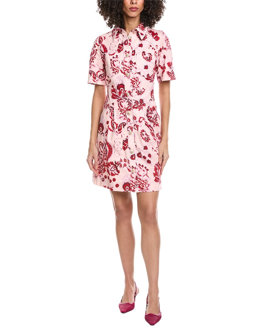 Etro Brass Denim Mini Dress