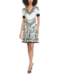 Etro Maglia Scollo Mini Dress
