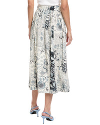 Etro Miss Print Midi Skirt