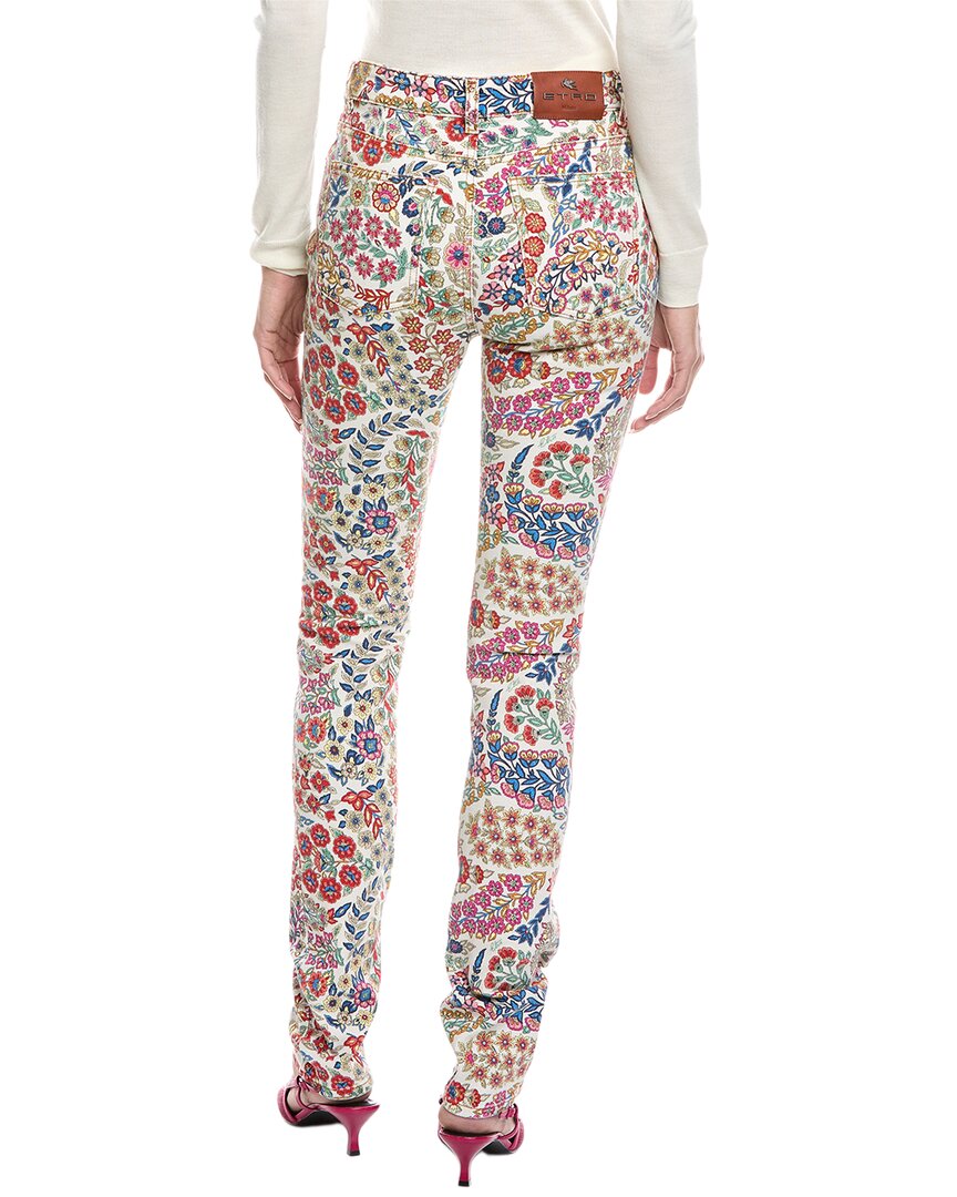 Etro Floral Skinny Jean