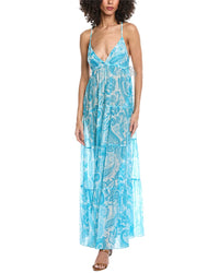 Etro Lungo Oryx Silk-Blend Maxi Dress
