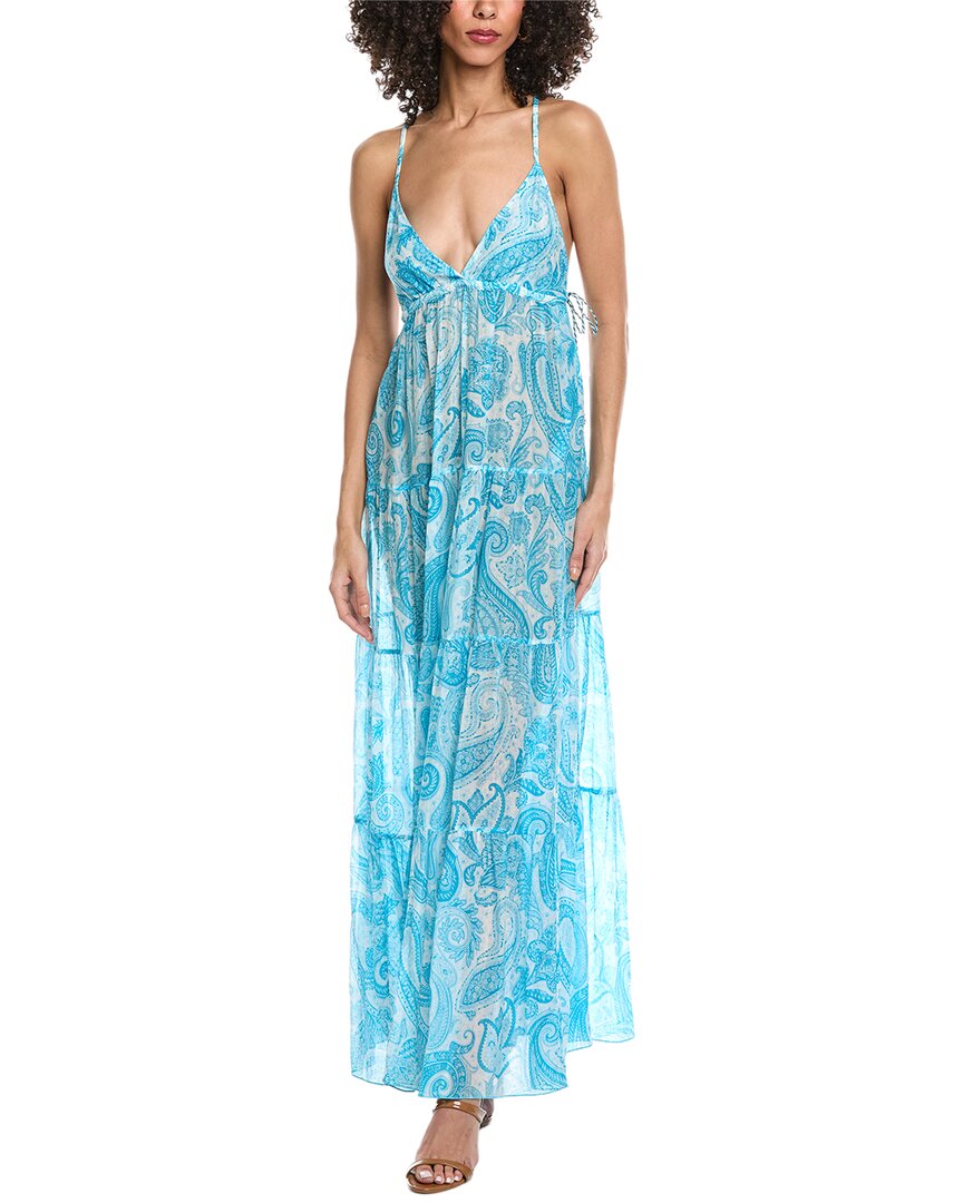 Etro Lungo Oryx Silk-Blend Maxi Dress