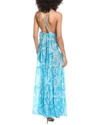 Etro Lungo Oryx Silk-Blend Maxi Dress