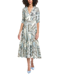Etro Print Midi Dress