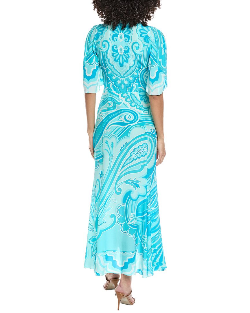 Etro Print Silk Maxi Dress