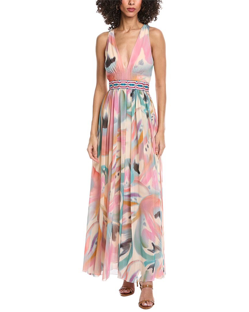 Etro Printed Silk-Blend Maxi Dress