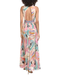 Etro Printed Silk-Blend Maxi Dress