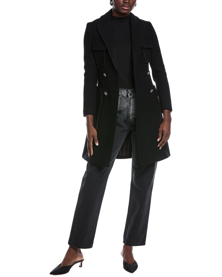 Etro Cappotto Wool Trench Coat