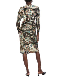Etro Wool-Blend Shift Dress