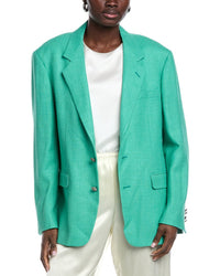 Etro Wool, Silk & Linen-Blend Blazer