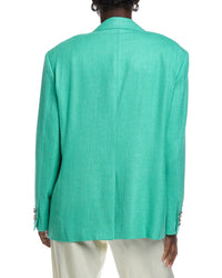 Etro Wool, Silk & Linen-Blend Blazer