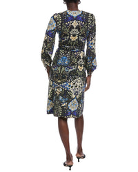 Etro Lulu Wool-Blend Wrap Dress