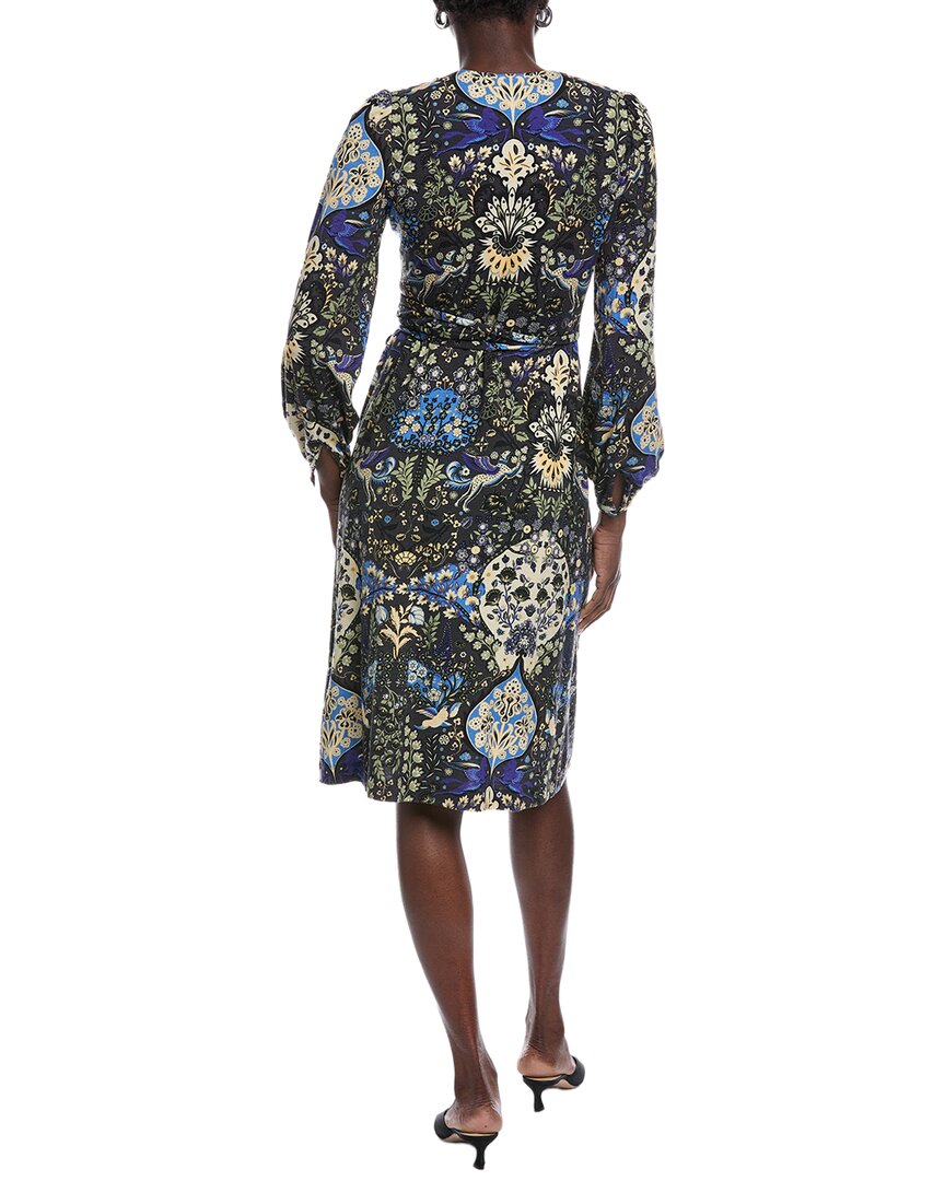 Etro Lulu Wool-Blend Wrap Dress