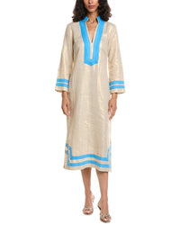 Sail To Sable Classic Linen Caftan Dress