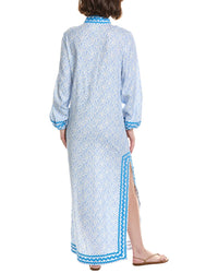 Sail to Sable Sail To Sable Ric Rac Linen-Blend Caftan