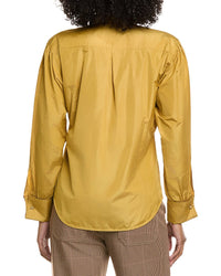 Max Mara Blanc Silk-Blend Shirt