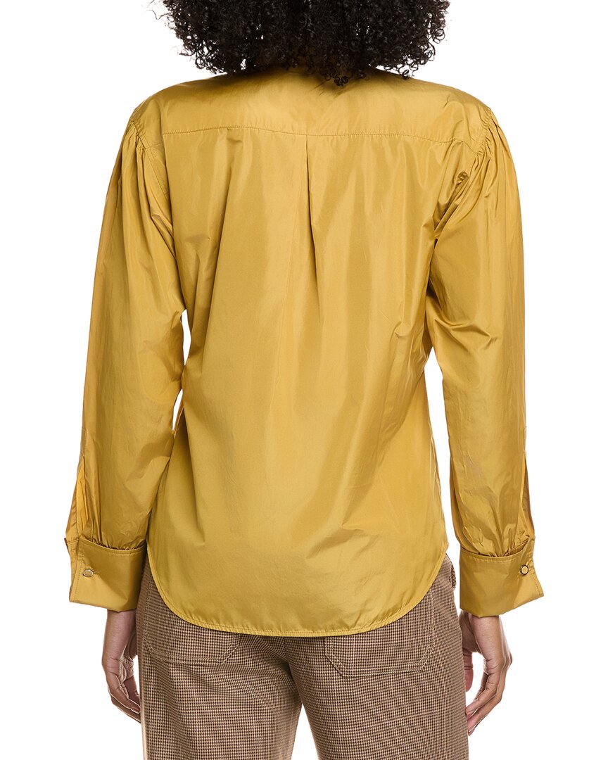 Max Mara Blanc Silk-Blend Shirt