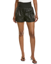 Sportmax Bacio Leather Short