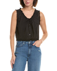 Le Jean Eyelet Cami