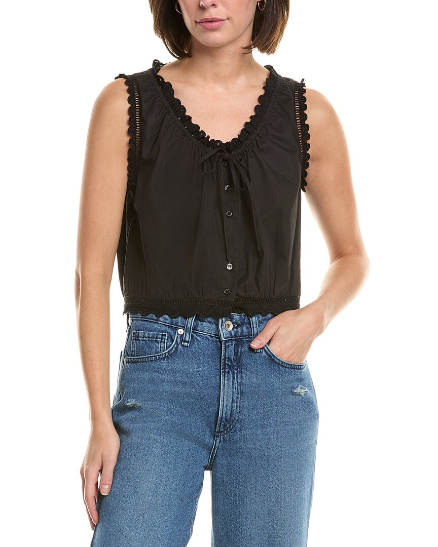 Le Jean Eyelet Cami