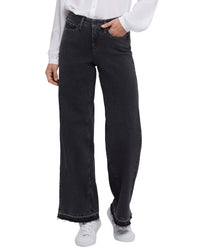 Nydj Teresa Slate Stone Wide Leg Jean