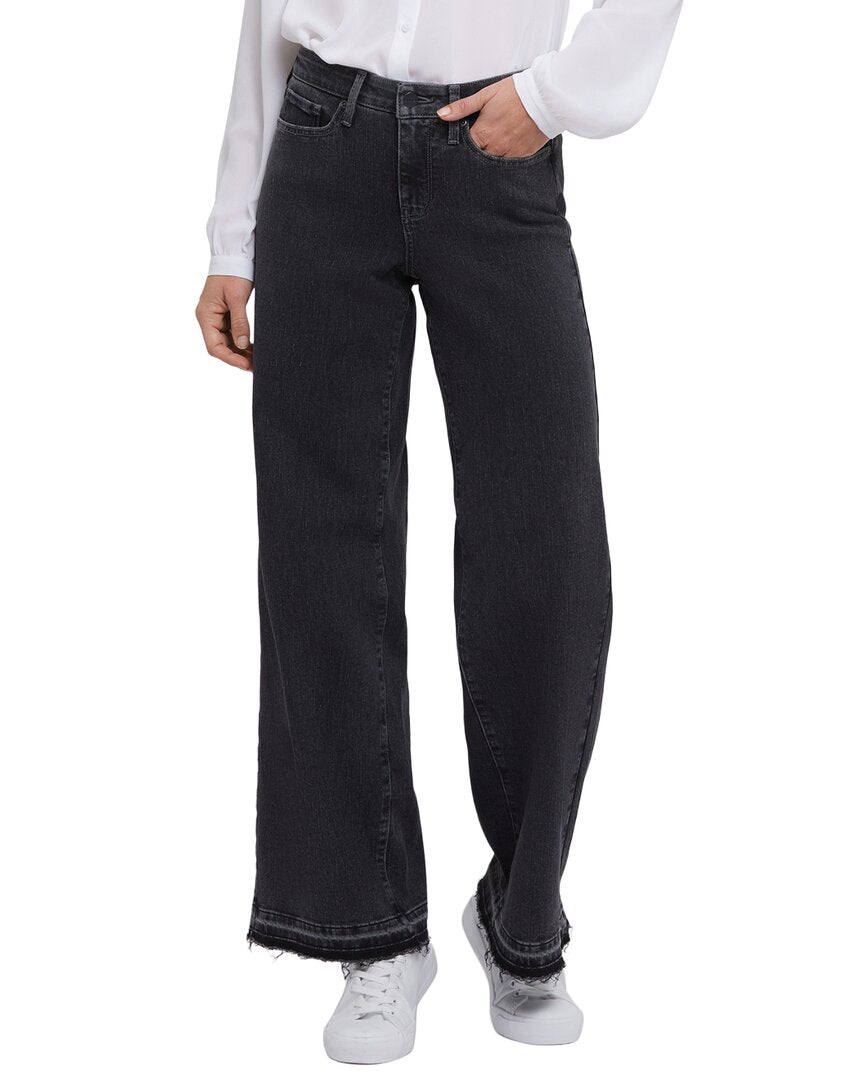 Nydj Teresa Slate Stone Wide Leg Jean