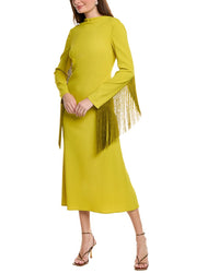 Lapointe Pebble Crepe Maxi Dress