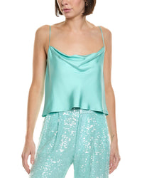 Lapointe Silk Twill Bias Cami Shirt