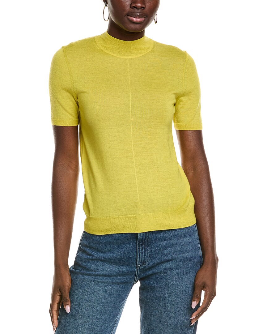 St. John Knit Wool-Blend Top