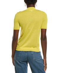 St. John Knit Wool-Blend Top