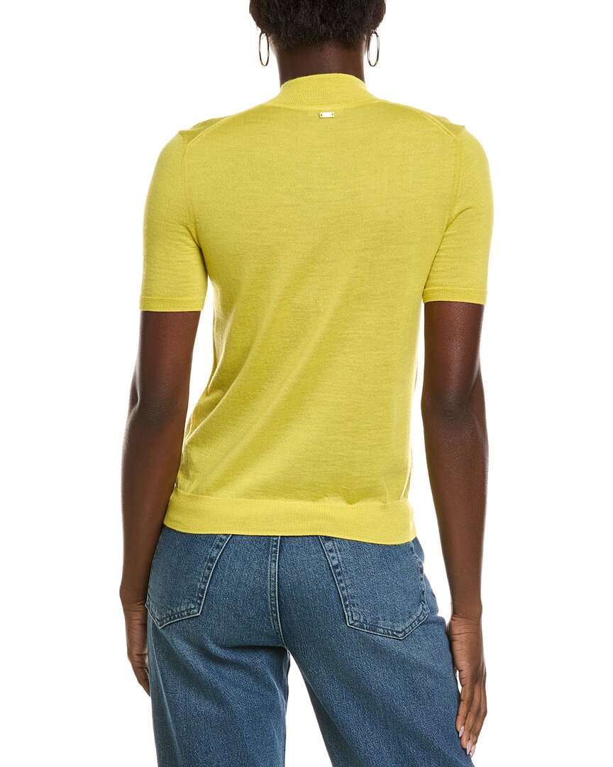 St. John Knit Wool-Blend Top