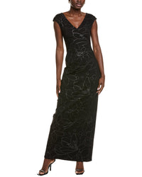 St. John Printed Gown