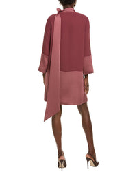 St. John Satin Mini Dress