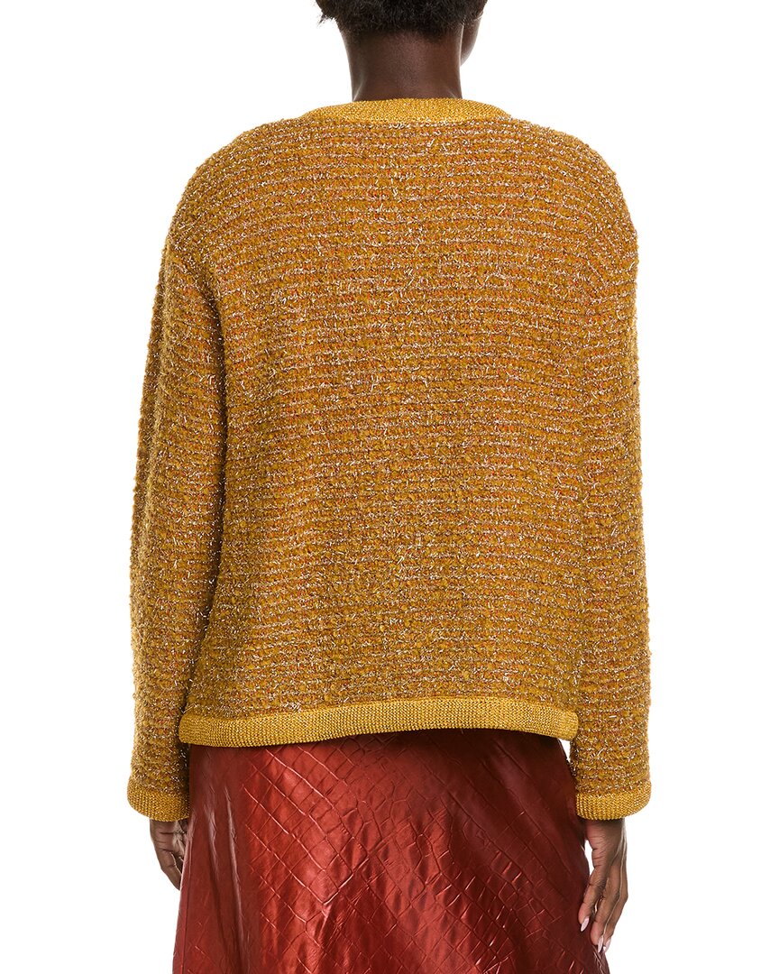 St. John Textured Wool-Blend Jacket